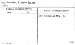 Wohlleb, Eleanor (Miss)