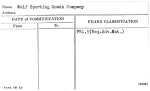 Wolf Sporting Goods Company