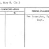 Wolfe, Mary M. (Dr.)