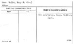 Wolfe, Mary M. (Dr.)