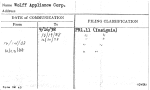 Wolff Appliance Corp.