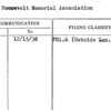 Woman's Roosevelt Memorial Association
