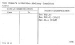 Women's Activities Advisory Committee