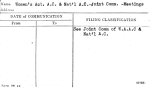 Women's Act. A.C. & Nat'l A.C. -Joint Comm. -Meetings