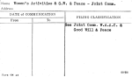 Women's Activities & G.W. & Peace - Joint Comm.