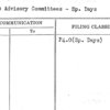 Women's Advisory Committees - Sp. Days
