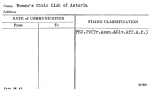 Women's Civic Club of Astoria