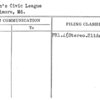 Women's Civic League