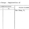 Women's Groups - Registration of