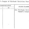 Women's League of Flatbush Christian Church