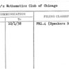 Women's Mathematics Club of Chicago