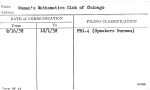 Women's Mathematics Club of Chicago