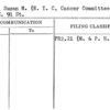 Wood, Susan M. (N.Y.C. Cancer Committee)