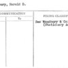 Woodbury, Harold D.