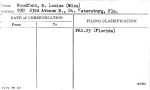 Woodford, B. Louise (Miss)