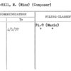 Wood-Hill, M. (Miss) (Composer)