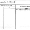Woodhouse, D.A. (Pres.)