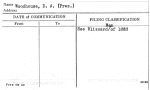 Woodhouse, D.A. (Pres.)