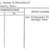 Woods, George H. (President)
