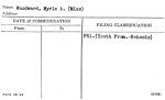 Woodward, Myrle A. (Miss)