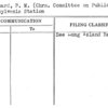 Woodward, P.M. (Chrm. Committee on Public Relations)