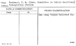 Woodward, P.M. (Chrm. Committee on Public Relations)