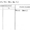 Woodward, Ted. (Mrs. Mae T.)