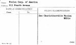 Woolen Corp. of America
