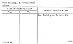 Woolsey, M. (President)