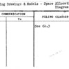 Working Drawings & Models - Space Allocation Diagram