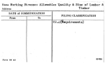 Working Stresses Allowable: Quality & Size of Lumber & Timber
