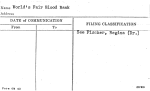 World's Fair Blood Bank