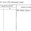 World's Fair Gift Wrapping Paper