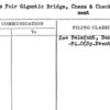 World's Fair Gigantic Bridge, Chess & Checker Tournamemt