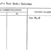 World's Fair Radio Calendar