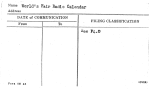 World's Fair Radio Calendar