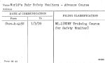World's Fair Safety Monitors - Advance Course