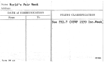 World's Fair Week