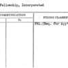 World Fellowship, Incorporated