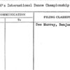 World's International Dance Championship