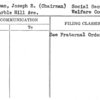 Wortman, Joseph R. (Chairman) Social Security & Welfare Comm.