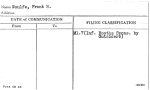 Woulfe, Frank H.