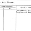 Wright, A.C. (Colonel)