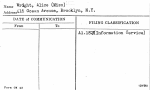 Wright, Alice (Miss)