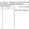 Wright, Allen A. (Assistant Advertising Manager)