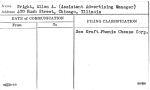 Wright, Allen A. (Assistant Advertising Manager)