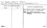 Wright, Arthur D. (Pres.)