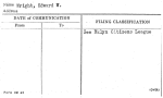 Wright, Edward W.