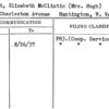 Wright, Elizabeth McClintic (Mrs. Hugh)