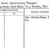 Wright, North (Advertising Manager)
